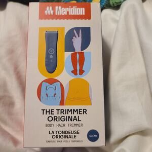 Meridian The Original Body Hair Trimmer Onyx NIB Free Ship B69